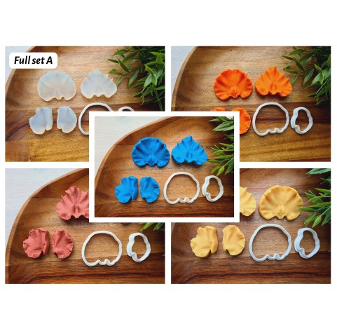Silicone veiner, Colored peas, Set A, Set B, Set C or Set D, set or individually