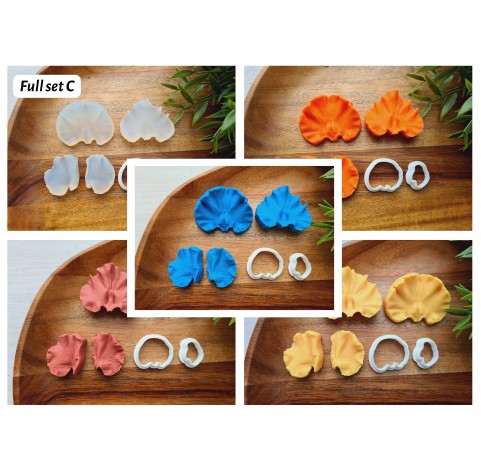 Silicone veiner, Colored peas, Set A, Set B, Set C or Set D, set or individually