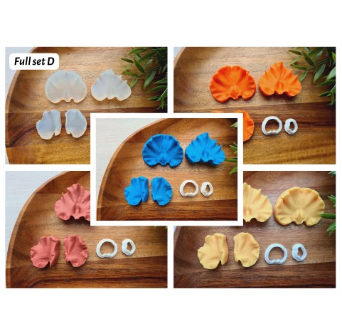 Silicone veiner, Colored peas, Set A, Set B, Set C or Set D, set or individually