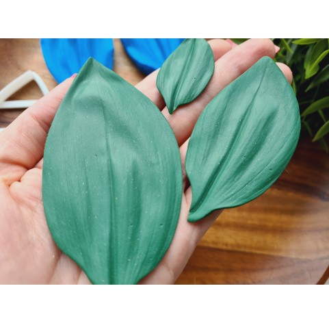 Silicone veiner, Lily of the valley leaf, set A, set or individually