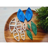 Silicone veiner, Lily of the valley leaf, set B, set or individually