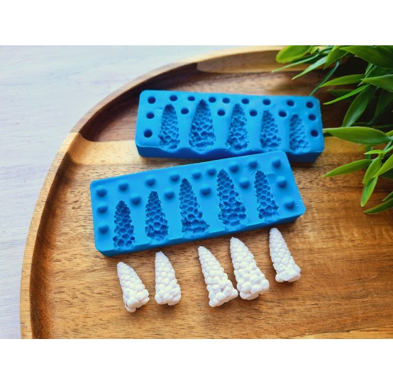 Silicone veiner, Muscari flower, 5 elements, ~ 2-2.6 cm, H:0.9-1.1 cm