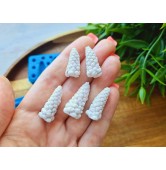 Silicone veiner, Muscari flower, 5 elements, ~ 2-2.6 cm, H:0.9-1.1 cm