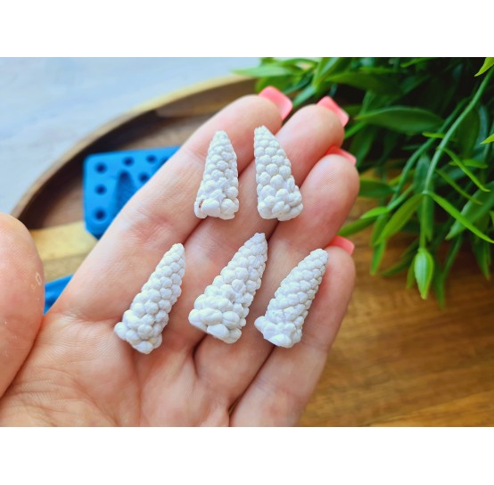 Silicone veiner, Muscari flower, 5 elements, ~ 2-2.6 cm, H:0.9-1.1 cm