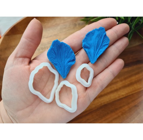 Silicone veiner, Hibiscus petal texture, style 3, set or individually