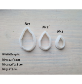 Silicone veiner, Hibiscus leaf, set or individually