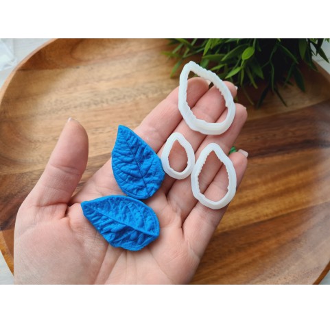 Silicone veiner, Hibiscus leaf, set or individually