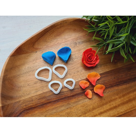 Silicone veiner, Petal texture, style 8, set or individually