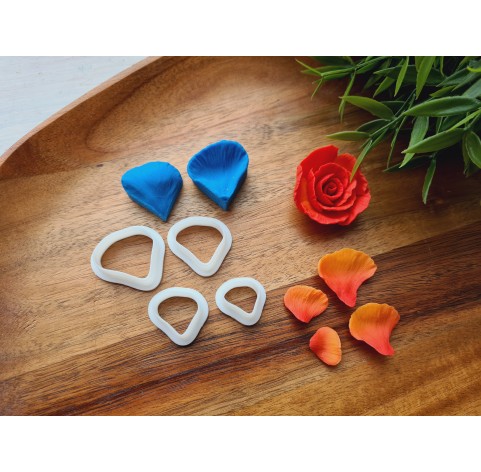 Silicone veiner, Petal texture, style 8, set or individually