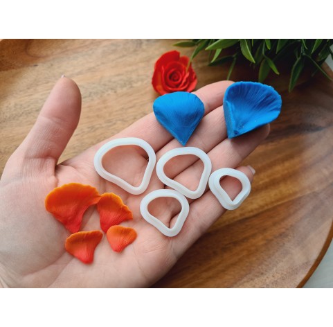 Silicone veiner, Petal texture, style 8, set or individually