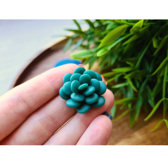 Silicone mold, Succulent, style 1, ~ Ø 2.5 cm, H:1.4 cm