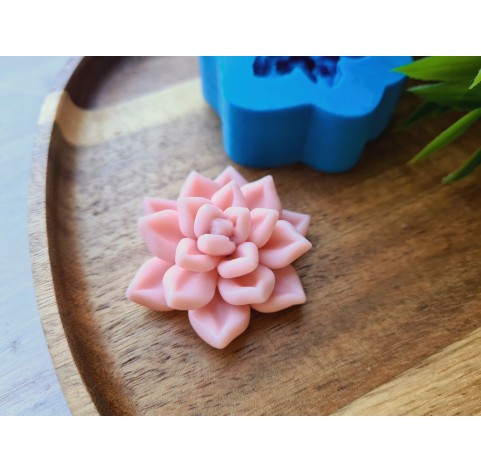 Silicone mold, Succulent, style 10, ~ Ø 3.7 cm, H:1.7 cm