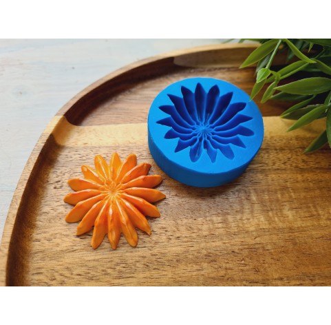 Silicone mold, Cactus, style 4, ~ Ø 4.5 cm, H:1.2 cm