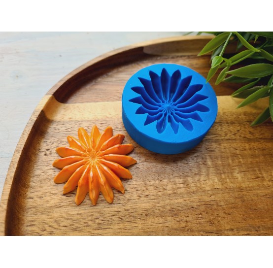 Silicone mold, Cactus, style 4, ~ Ø 4.5 cm, H:1.2 cm