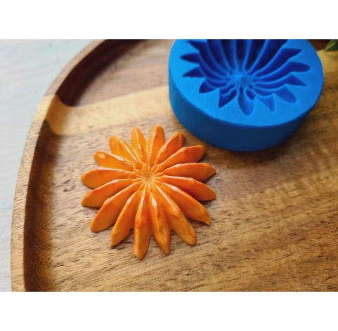Silicone mold, Cactus, style 4, ~ Ø 4.5 cm, H:1.2 cm