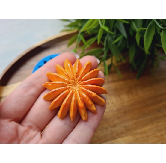 Silicone mold, Cactus, style 4, ~ Ø 4.5 cm, H:1.2 cm