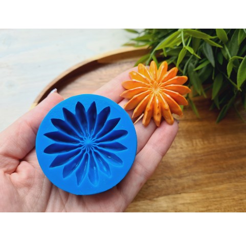 Silicone mold, Cactus, style 4, ~ Ø 4.5 cm, H:1.2 cm