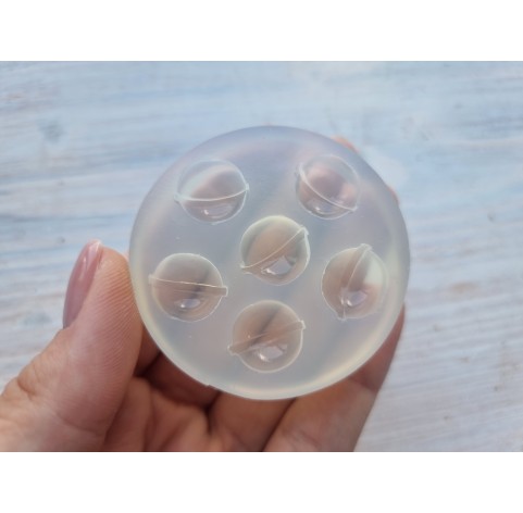 Silicone mold, Lollipop, style 1, 6 elements, ~ 1.3*1.5 cm, H:0.7 cm