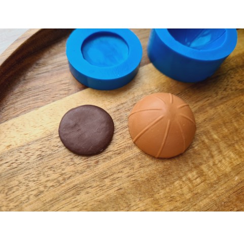 Silicone mold, Caramel candy, 2 parts mold, ~ Ø 2.2-2.9 cm, H:0.2-1.4 cm
