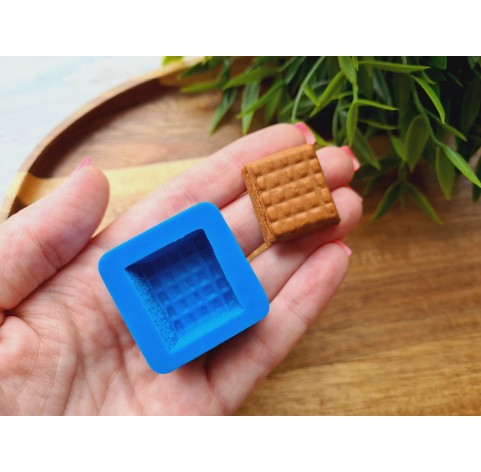 Silicone mold, Candy, style 12, square, ~ 2.2*2.5 cm, H:1.1 cm