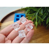 Silicone mold, Ice cubes, style 1, 4 elements, ~ 1.1 cm