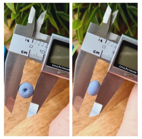 Silicone mold, Sea urchin, style 1, 4 elements, ~ Ø 1 cm, H:0.7 cm