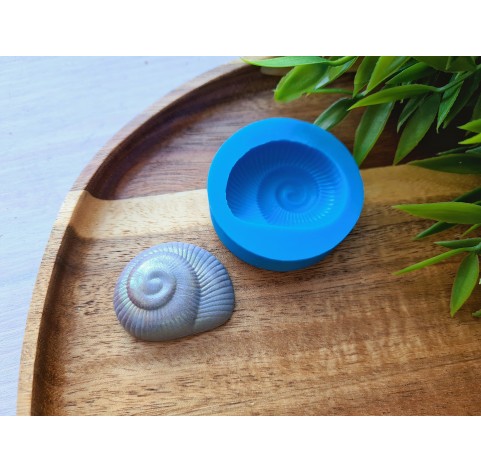 Silicone mold, Seashell, style 5, ~ 2.3*3.4 cm, H:1 cm