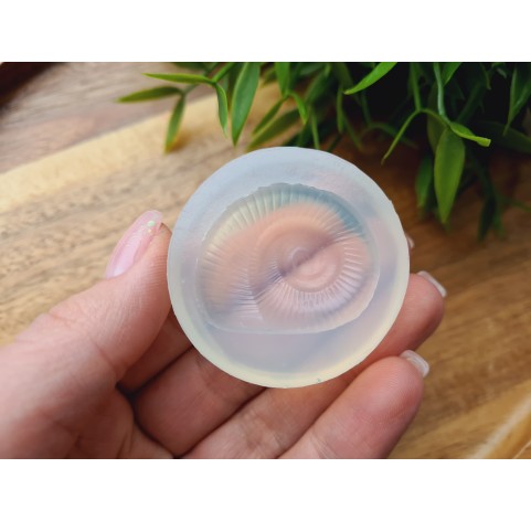 Silicone mold, Seashell, style 5, ~ 2.3*3.4 cm, H:1 cm