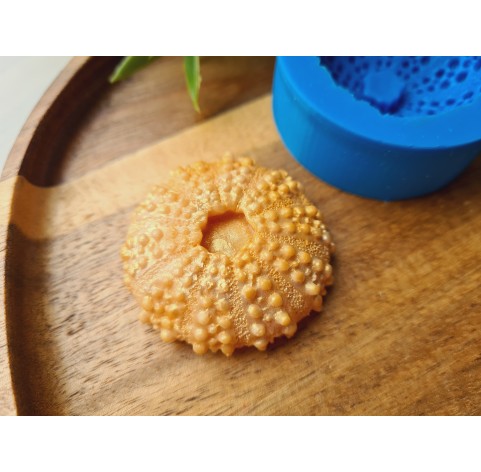 Silicone mold, Sea urchin, style 3, ~ Ø 4.3 cm, H:1.5 cm