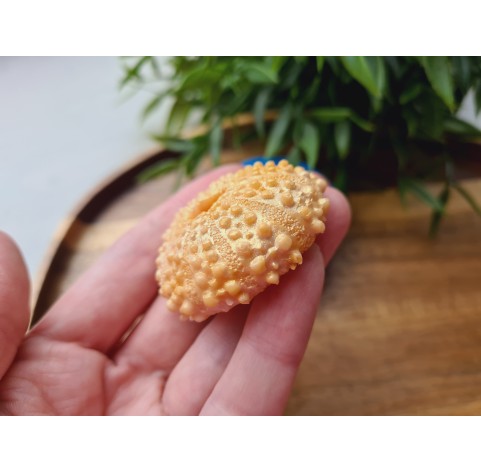 Silicone mold, Sea urchin, style 3, ~ Ø 4.3 cm, H:1.5 cm