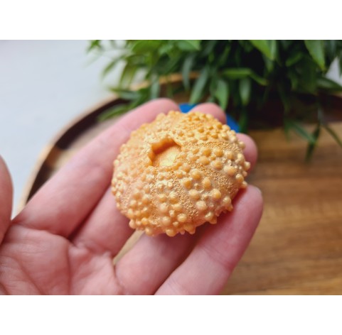 Silicone mold, Sea urchin, style 3, ~ Ø 4.3 cm, H:1.5 cm