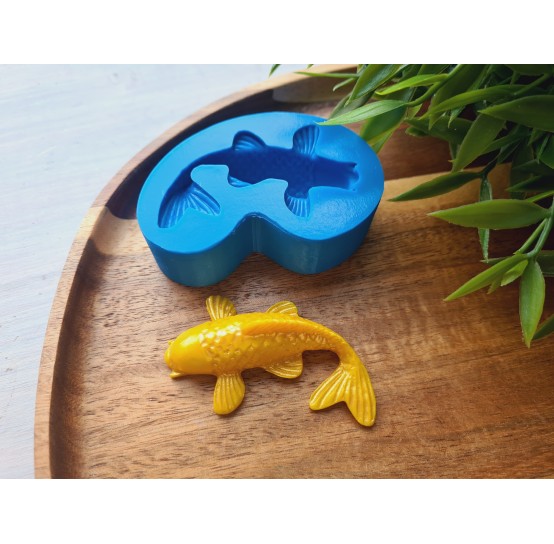 Silicone mold, Fish, style 1, ~ 3.9*5.6 cm, H:1.8 cm