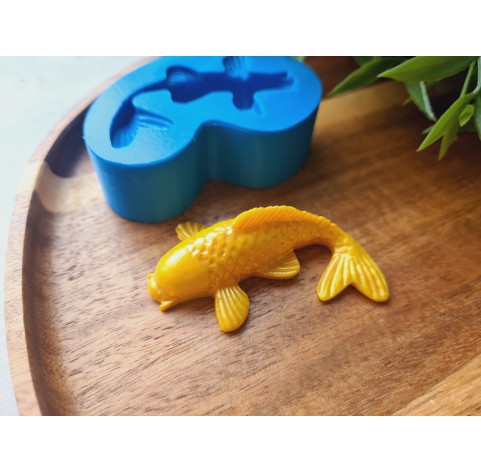 Silicone mold, Fish, style 1, ~ 3.9*5.6 cm, H:1.8 cm