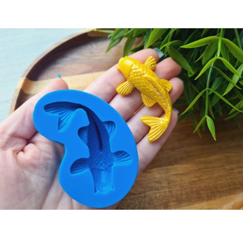 Silicone mold, Fish, style 1, ~ 3.9*5.6 cm, H:1.8 cm