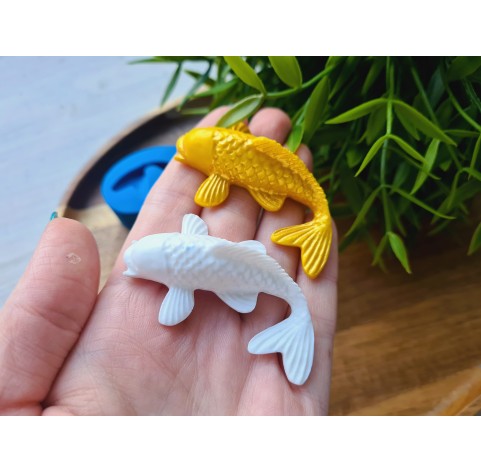 Silicone mold, Fish, style 1, ~ 3.9*5.6 cm, H:1.8 cm