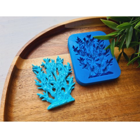 Silicone mold, Coral reef, ~ 4.4*5.8 cm, H:0.6 cm