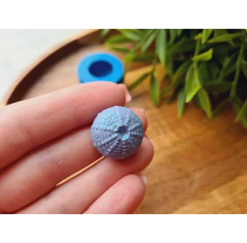 Silicone mold, Sea urchin, style 4, ~ Ø 1.9 cm, H:1.1 cm