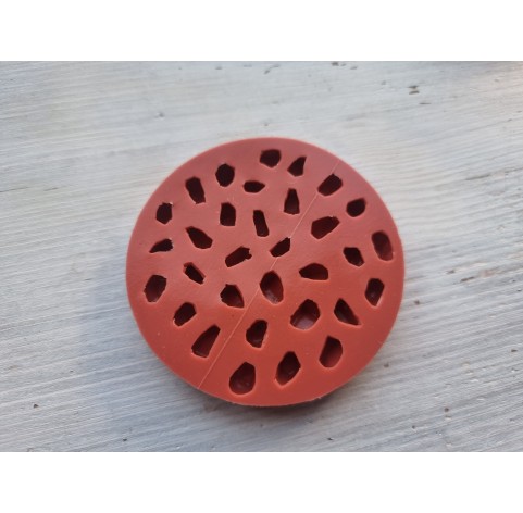 Silicone mold, Pomegranate, 32 elements, ~ 1 cm, H:0.6 cm