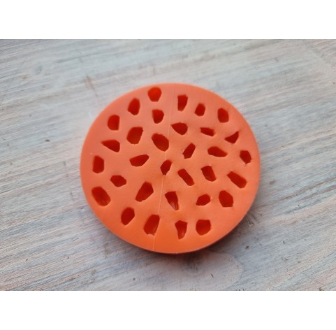 Silicone mold, Pomegranate, 32 elements, ~ 1 cm, H:0.6 cm