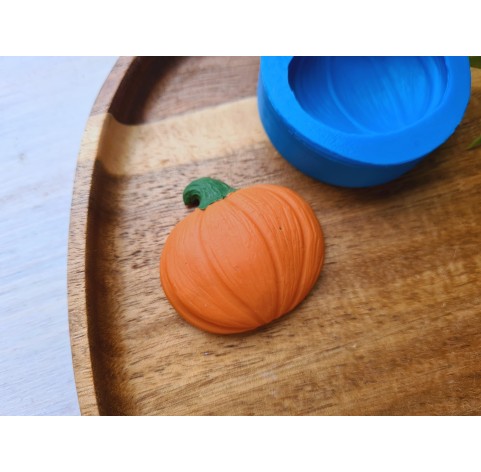 Silicone mold, Pumpkin, style 3, ~ 3.6*3.8 cm, H:1.2 cm