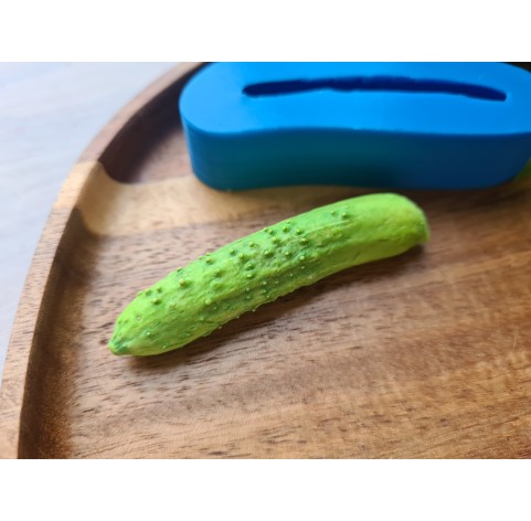 Silicone mold, Cucumber, style 1, ~ 1.3*6.3 cm, H:1.1 cm