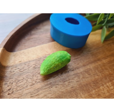 Silicone mold, Cucumber, style 2, ~ 1.3*2.7 cm, H:1.3 cm