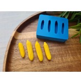 Silicone mold, Corn, 4 elements, ~ 2.6-3.5 cm, H:0.6-0.8 cm