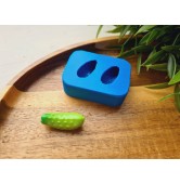 Silicone mold, Cucumber, style 7, 2 elements, ~ 2.6*1 cm, H:1 cm