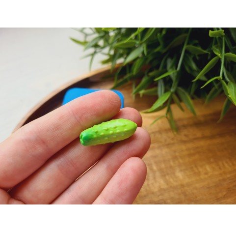 Silicone mold, Cucumber, style 7, 2 elements, ~ 2.6*1 cm, H:1 cm