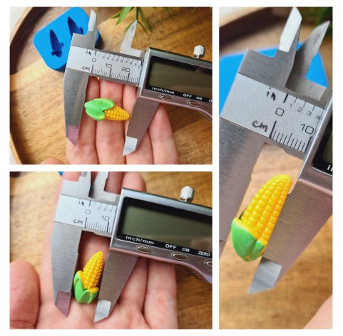 Silicone mold, Corn, style 2, ~ 1.2*2.6 cm, H:1 cm