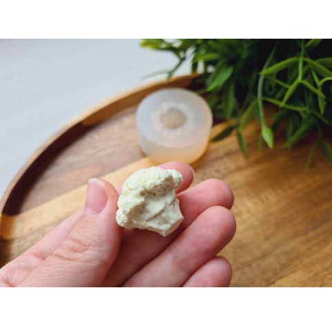 Silicone mold, Cauliflower, 1:6 scale, style 1, ~ Ø 2.8 cm