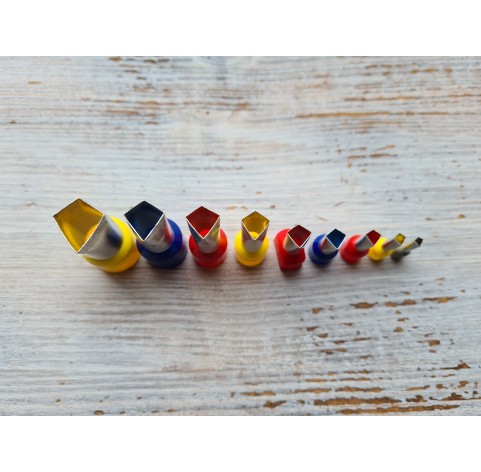 Metal Cutters Diamond, 4, 5 or 9 pcs., Ø 0.3-1.4 cm