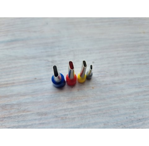 Metal Cutters Elongated oval, 4, 5 or 9 pcs., Ø 0.3-1.9 cm