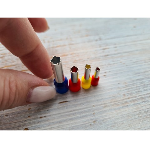 Metal Cutters Flower, 4, 5 or 9 pcs., Ø 0.3-1.4 cm